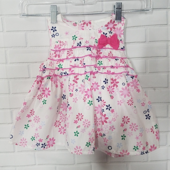 Baby Girl Floral Dress and Pant Set - Picture 1 of 10